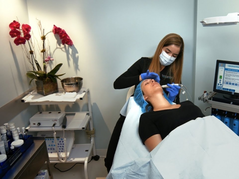 Hydrafacial at Sunset Dermatology in South Miami