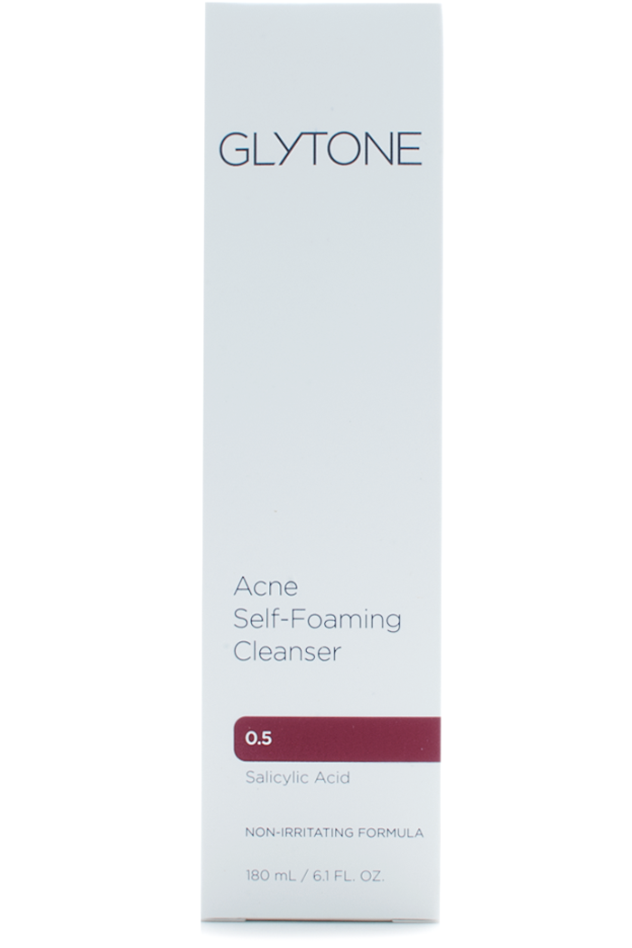 Glytone Acne Self-Foaming Cleanser 0.5 at Sunset Dermatology in South Miami.
