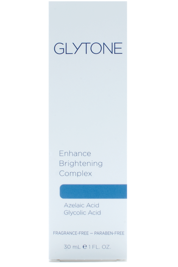 Glytone Enhance Brightening Complex at Sunset Dermatology in South Miami.