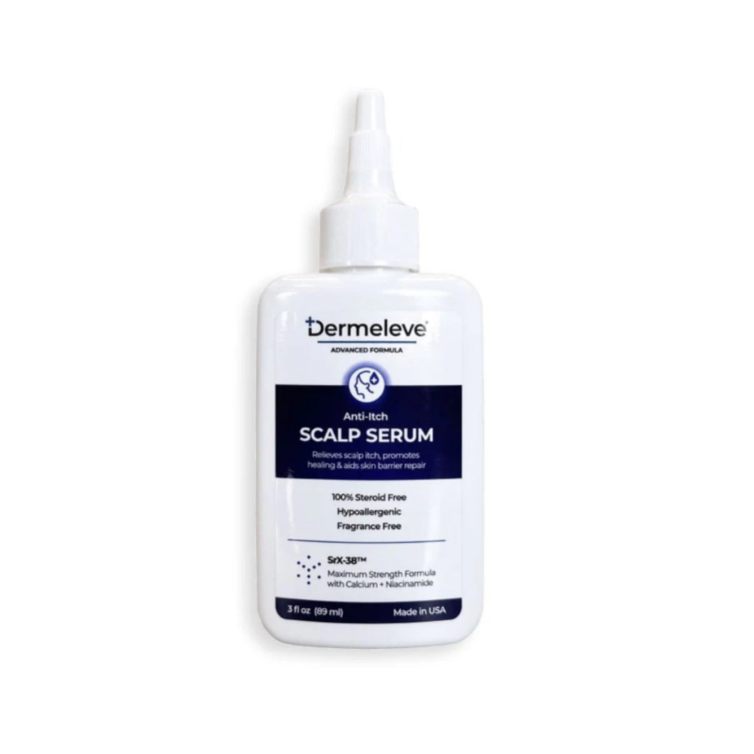 Heal your itchy, flaky scalp for good! Our maximum strength steroid-free formula is developed by dermatologists to relieve scalp itch, promote healing & aid skin barrier repair.